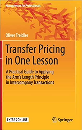 Transfer Pricing in One Lesson (Management for Professionals) 1st ed. 2020 Edition by Treidler