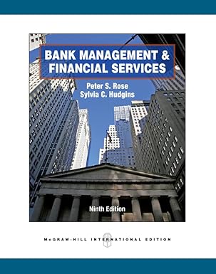 Bank Management & Financial Services (Int'l Ed) (Asia Higher Education Business & Economics Finance) 9th Edition by Peter Rose , Sylvia Hudgins